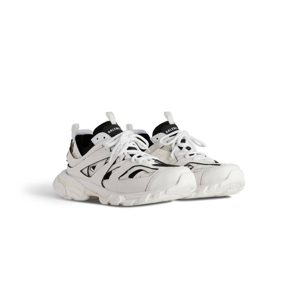 Balenciaga Track Sock Sneakers 'White and Black Knit and Nylon' brand new - Picture 3 of 6